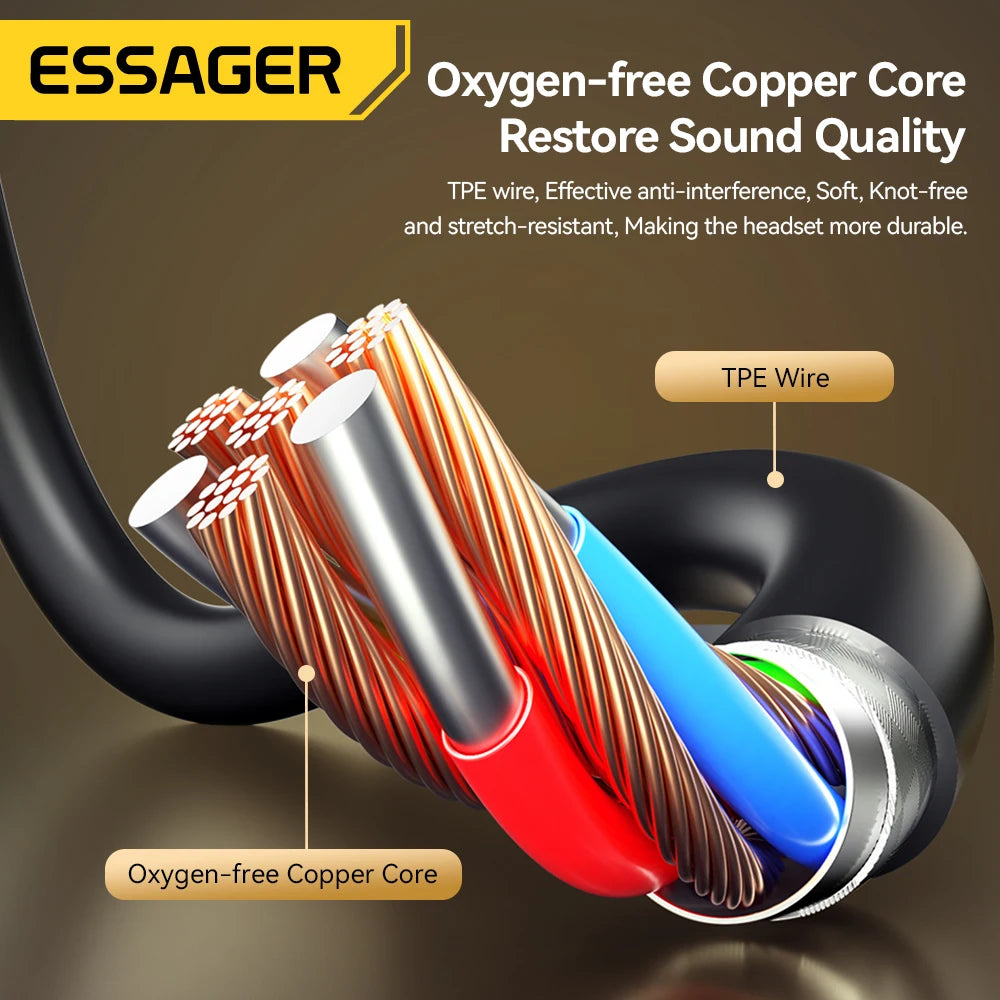 3.5Mm Wired Headphones in Ear Headset Wired Earphones with Microphone Stereo Earbuds Sports In-Line Control for Phones